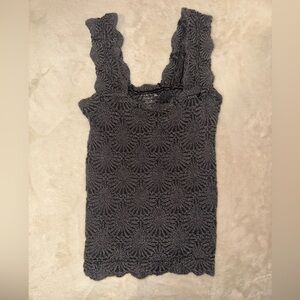 Free People Gray Tank Top